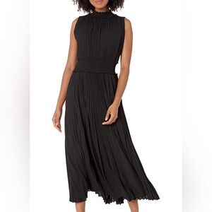 Black Pleated Dress | Nanette Lepore
